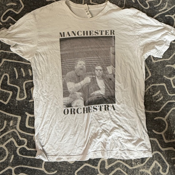 Manchester Orchestra Tour Shirt Large Rare - Picture 1 of 3
